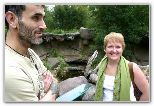 Stuart & Karen at Healville Sanctuary Feb 2007